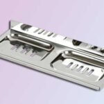 Capital Double Square Soap Dish