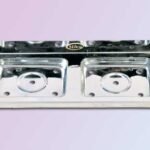 Square Double Soap Dish